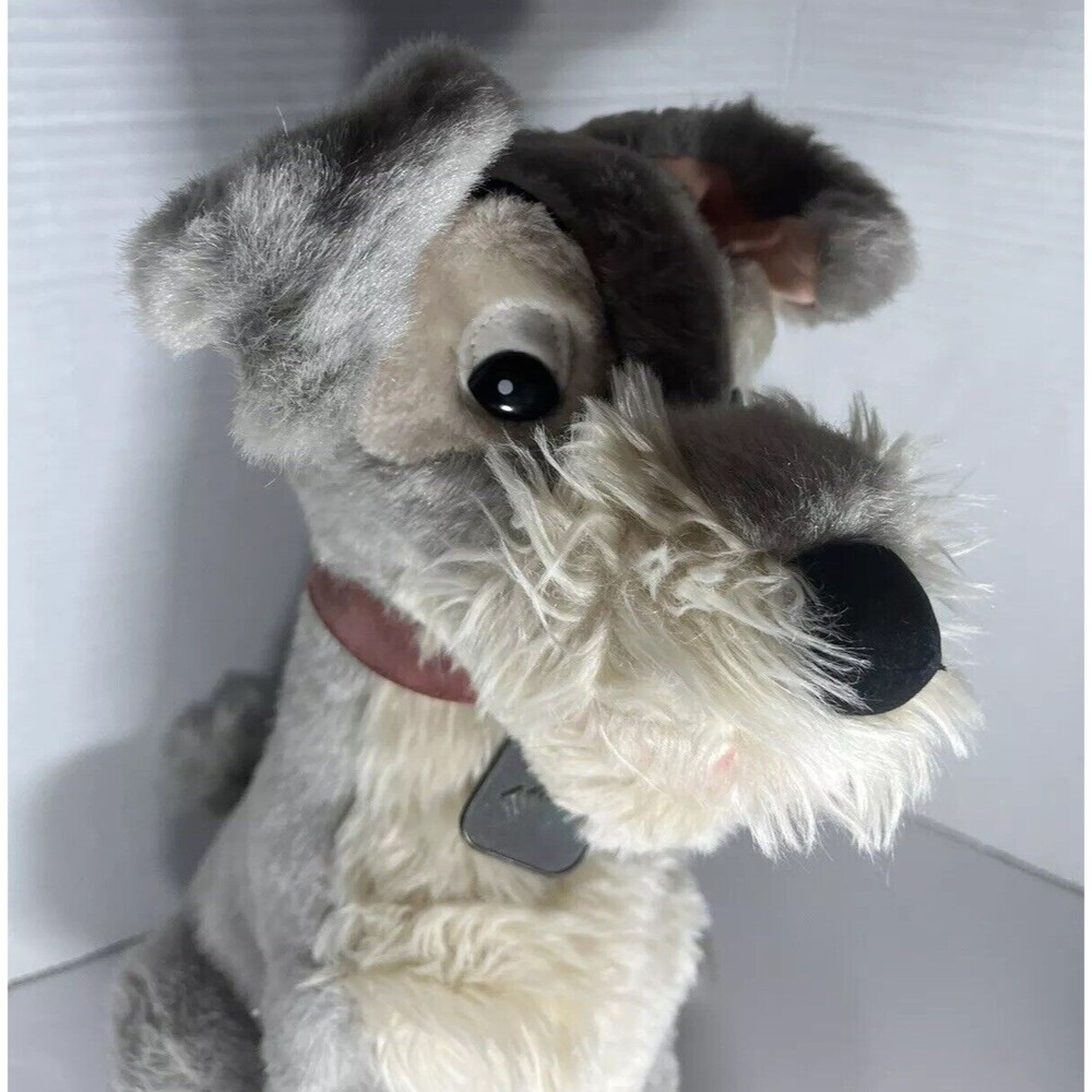 Walt Disneys Lady And The Tramp “ Tramp” Large Plush With Metal Tag